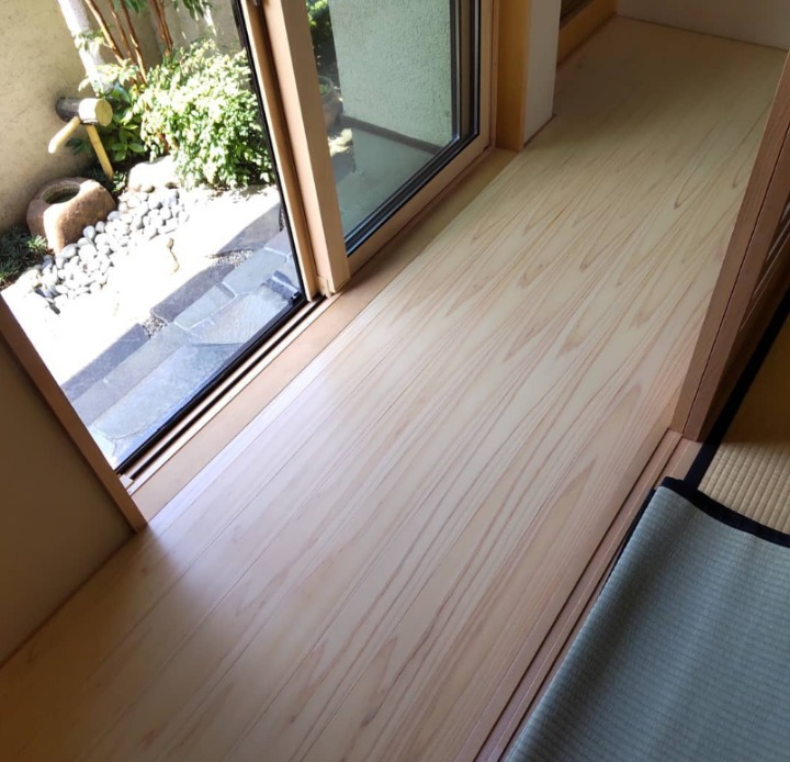 施工前① さいたま市南区 縁側畳表替え